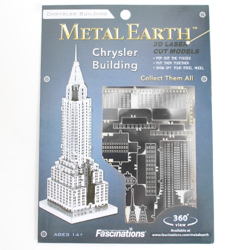 Metal Earth, 3D Model Kits, Metal, Gifts, Chrysler Building, 2356